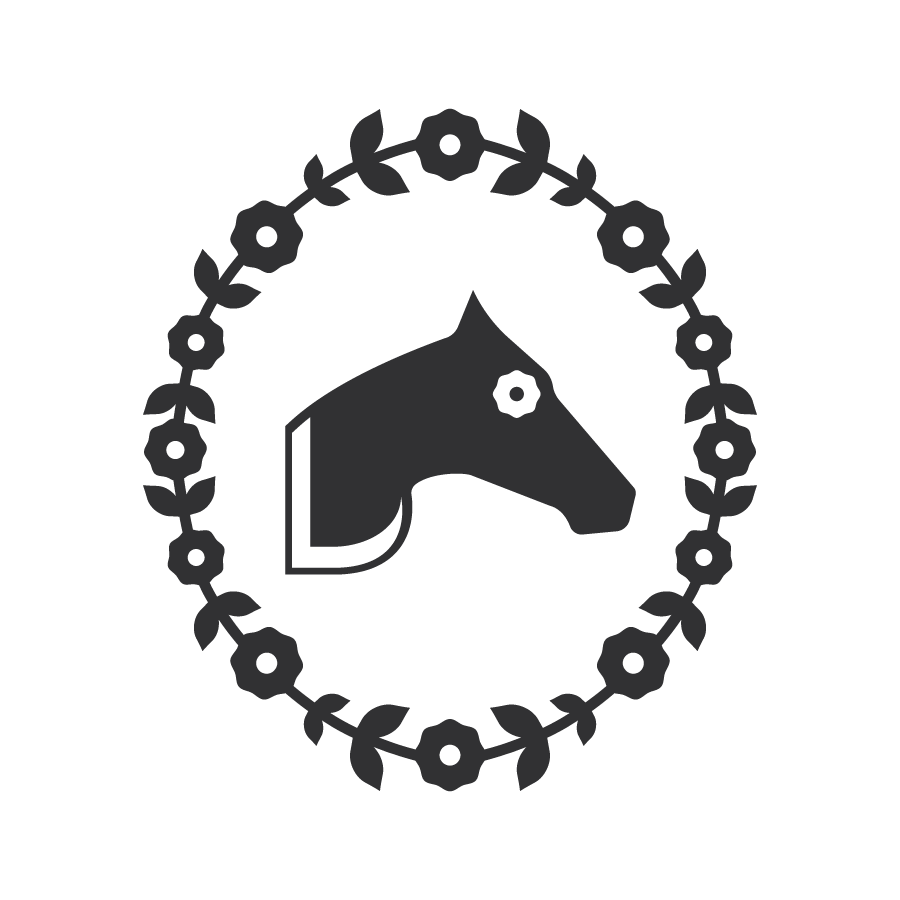 Horse Badge logo design by logo designer No Good Days for your inspiration and for the worlds largest logo competition