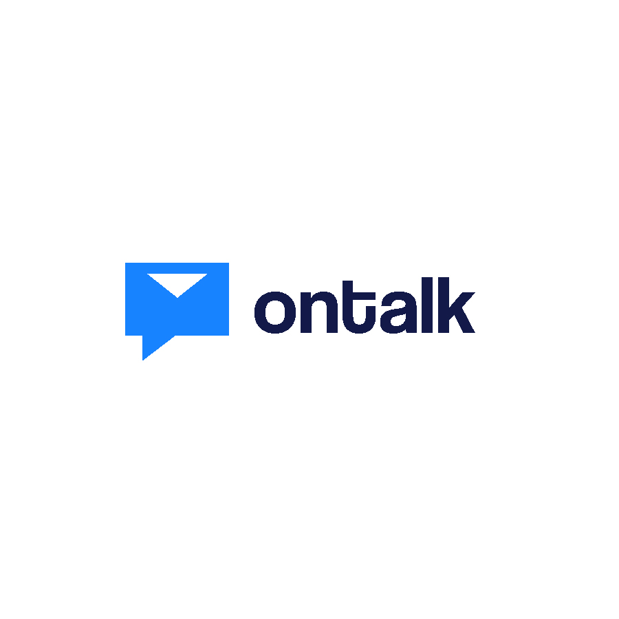 Ontalk logo design by logo designer Brandhalos for your inspiration and for the worlds largest logo competition