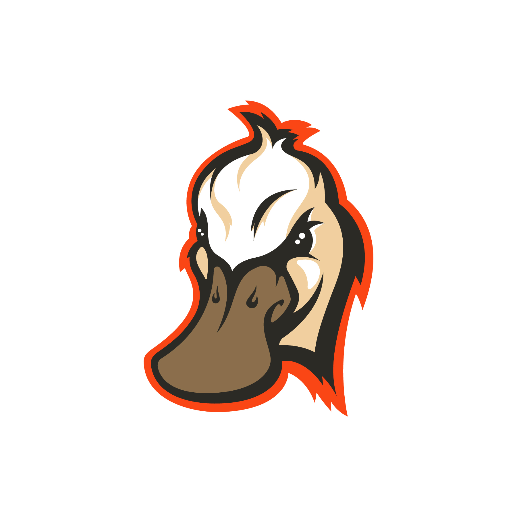 Utah Ducks Baseball Mascot logo design by logo designer Timothy Creative Department for your inspiration and for the worlds largest logo competition