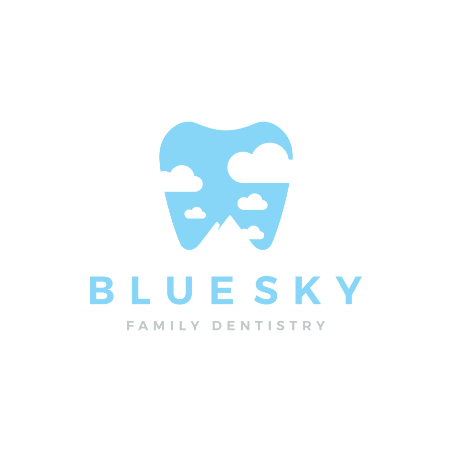 Blue Sky Family Dentistry logo design by logo designer Rahajoe Creativa for your inspiration and for the worlds largest logo competition