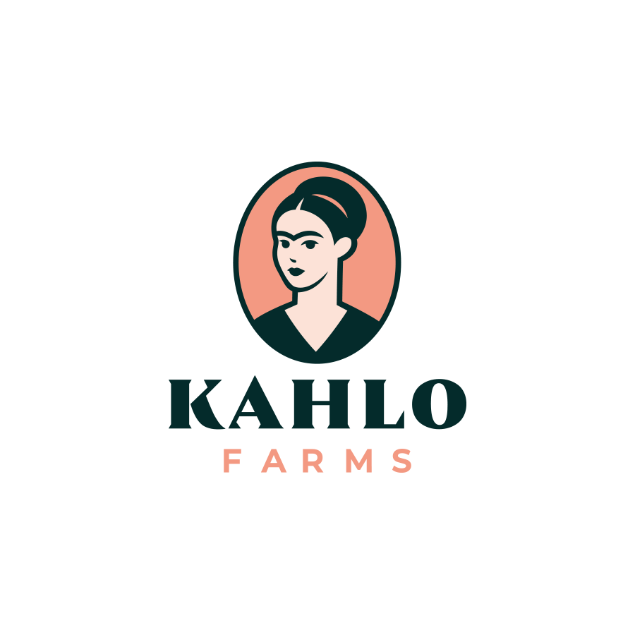 Kahlo Farms logo design by logo designer Yana Uglitskikh for your inspiration and for the worlds largest logo competition