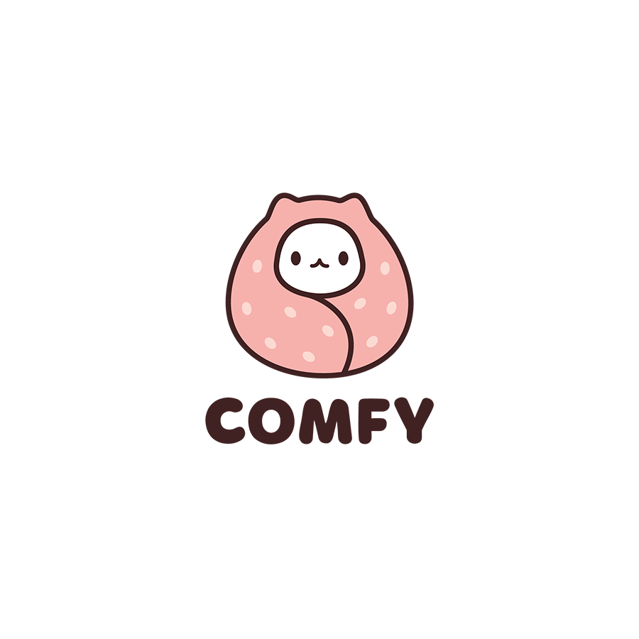 Comfy logo design by logo designer Yana Uglitskikh for your inspiration and for the worlds largest logo competition