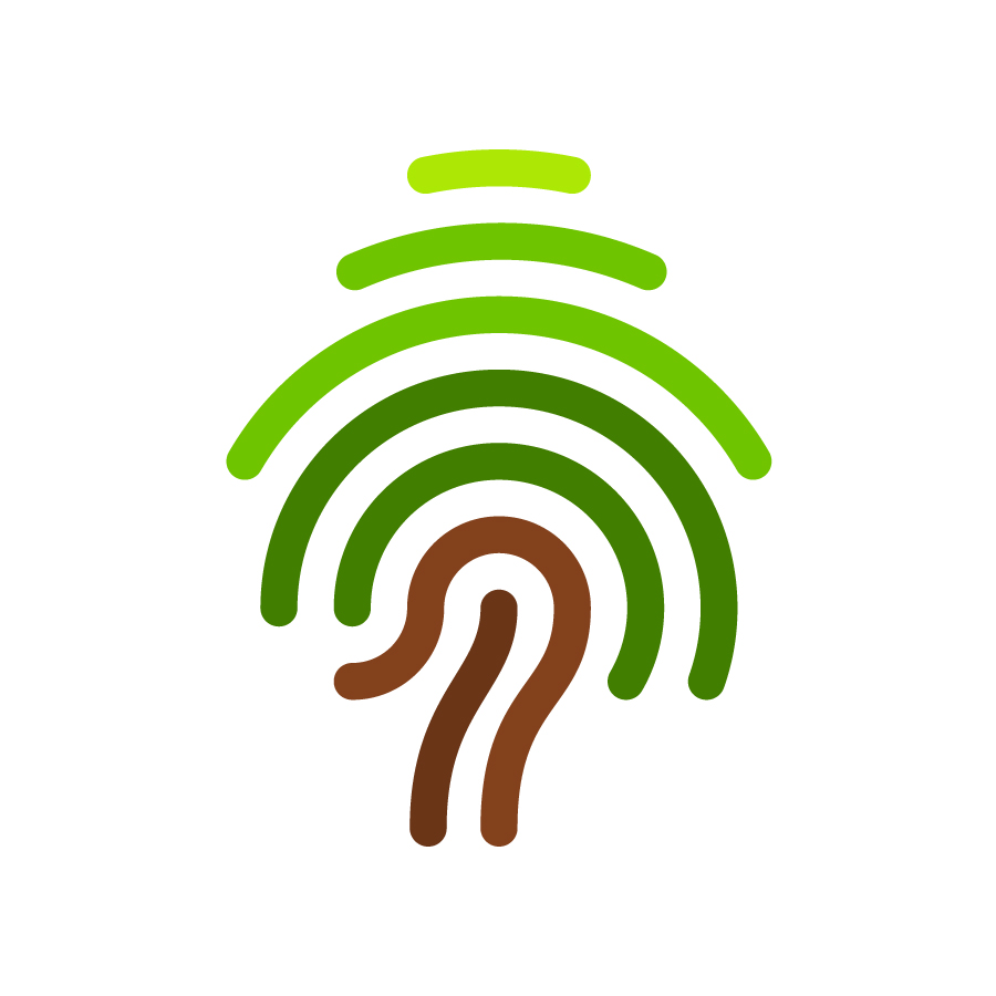 Tree + Fingerprint logo design by logo designer JoeBenTaylor for your inspiration and for the worlds largest logo competition