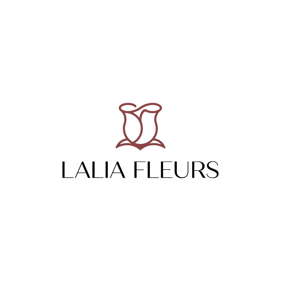 Lalia Fleurs logo design by logo designer Mattia Forza for your inspiration and for the worlds largest logo competition