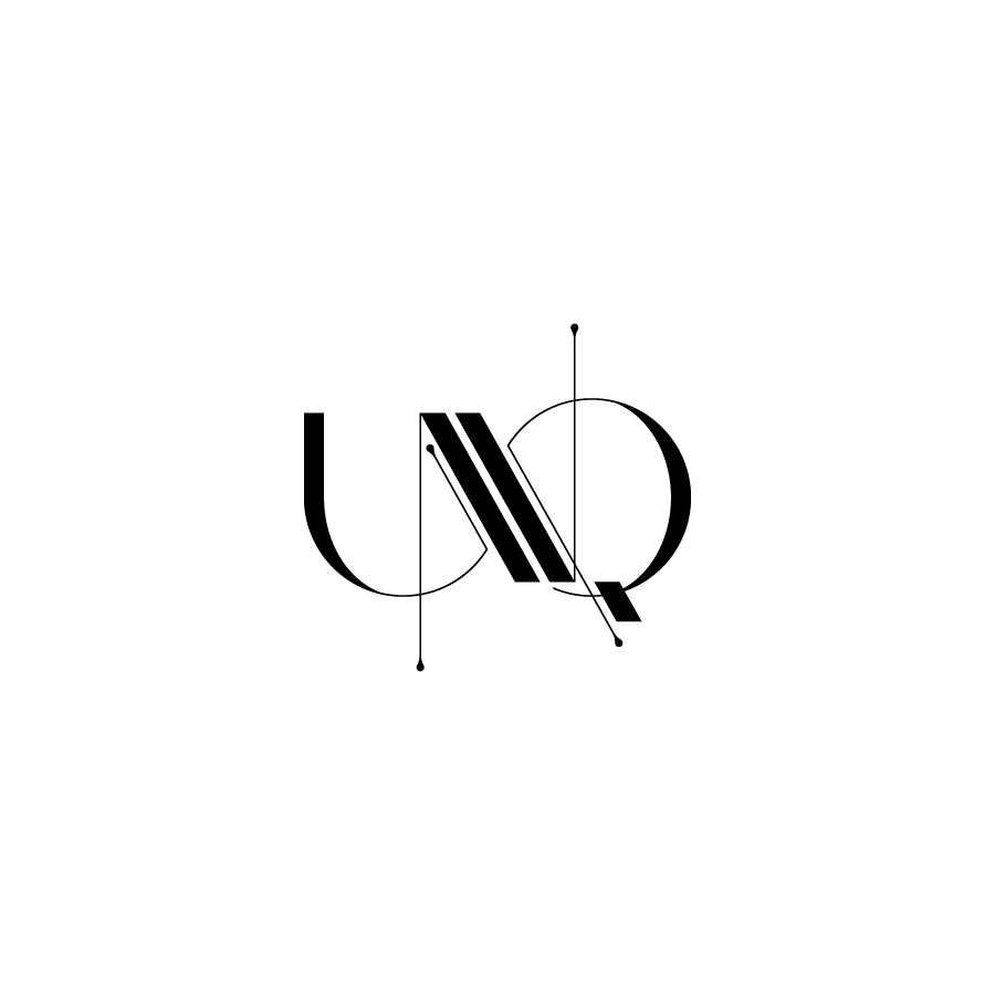 UNQ logo design by logo designer Mattia Forza for your inspiration and for the worlds largest logo competition