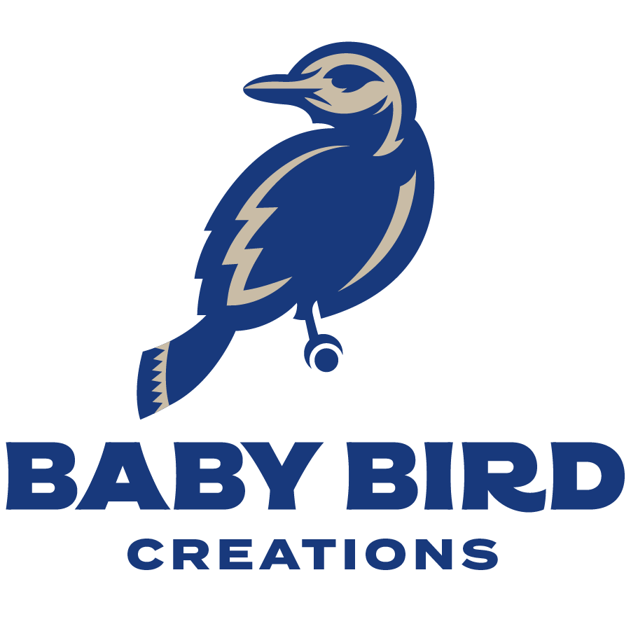 Baby Bird Creations Stacked logo design by logo designer Shapeshifter Creative Co. for your inspiration and for the worlds largest logo competition