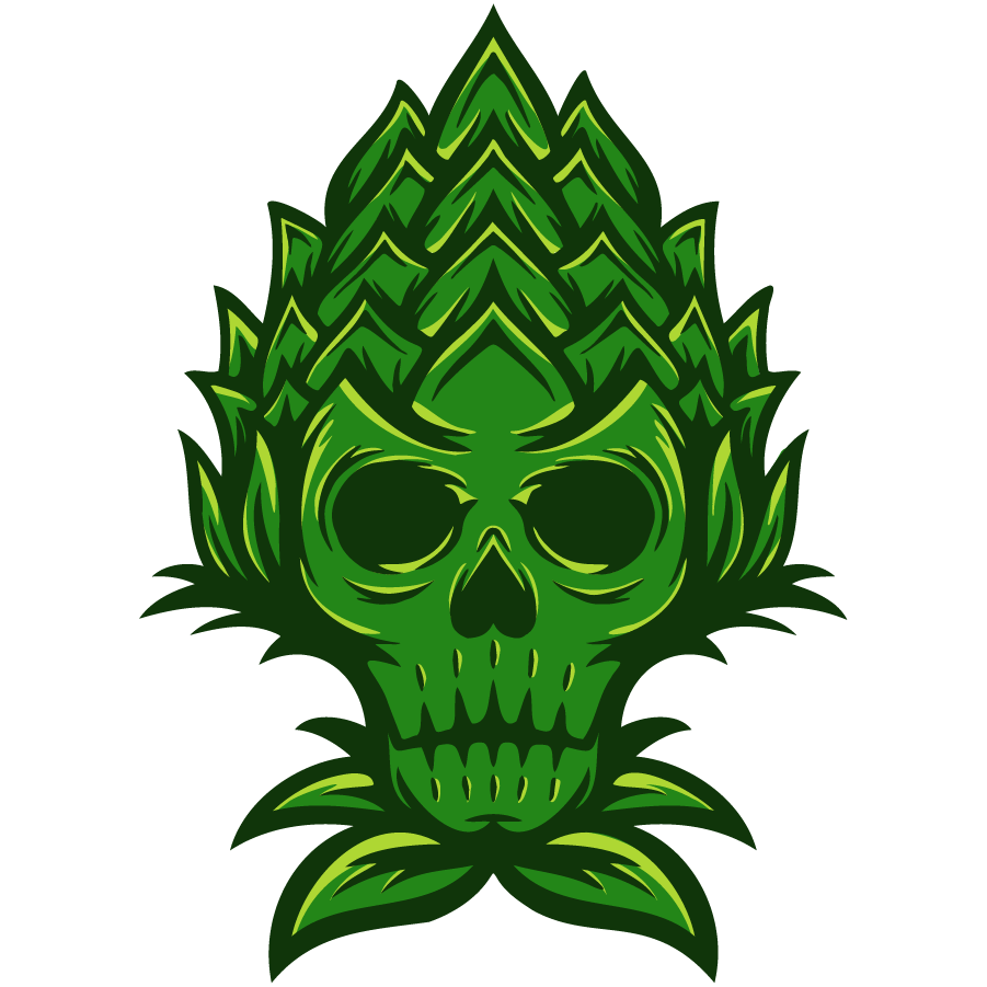 Death Hops (Color) logo design by logo designer Shapeshifter Creative Co. for your inspiration and for the worlds largest logo competition