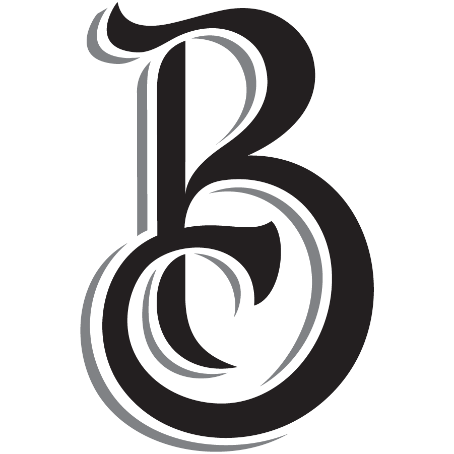 BC Monogram (Shadowed) logo design by logo designer Shapeshifter Creative Co. for your inspiration and for the worlds largest logo competition
