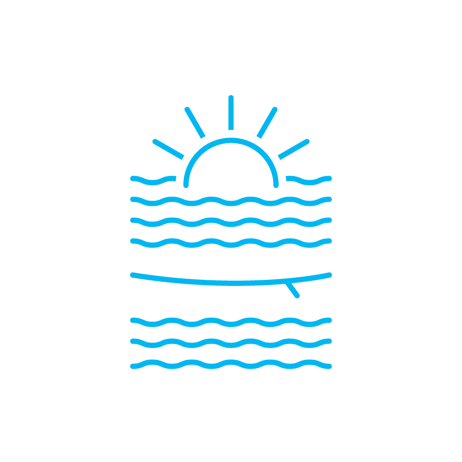 Surf logo design by logo designer Miskowski Design for your inspiration and for the worlds largest logo competition