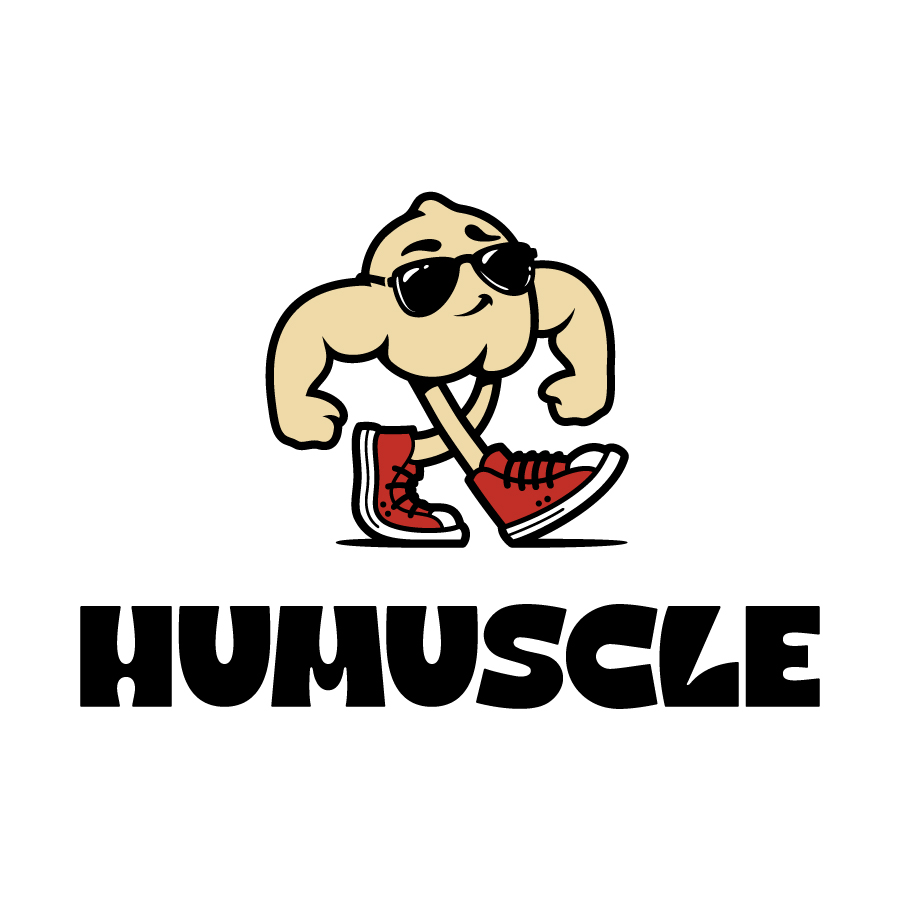 Humuscle logo design by logo designer Miskowski Design for your inspiration and for the worlds largest logo competition