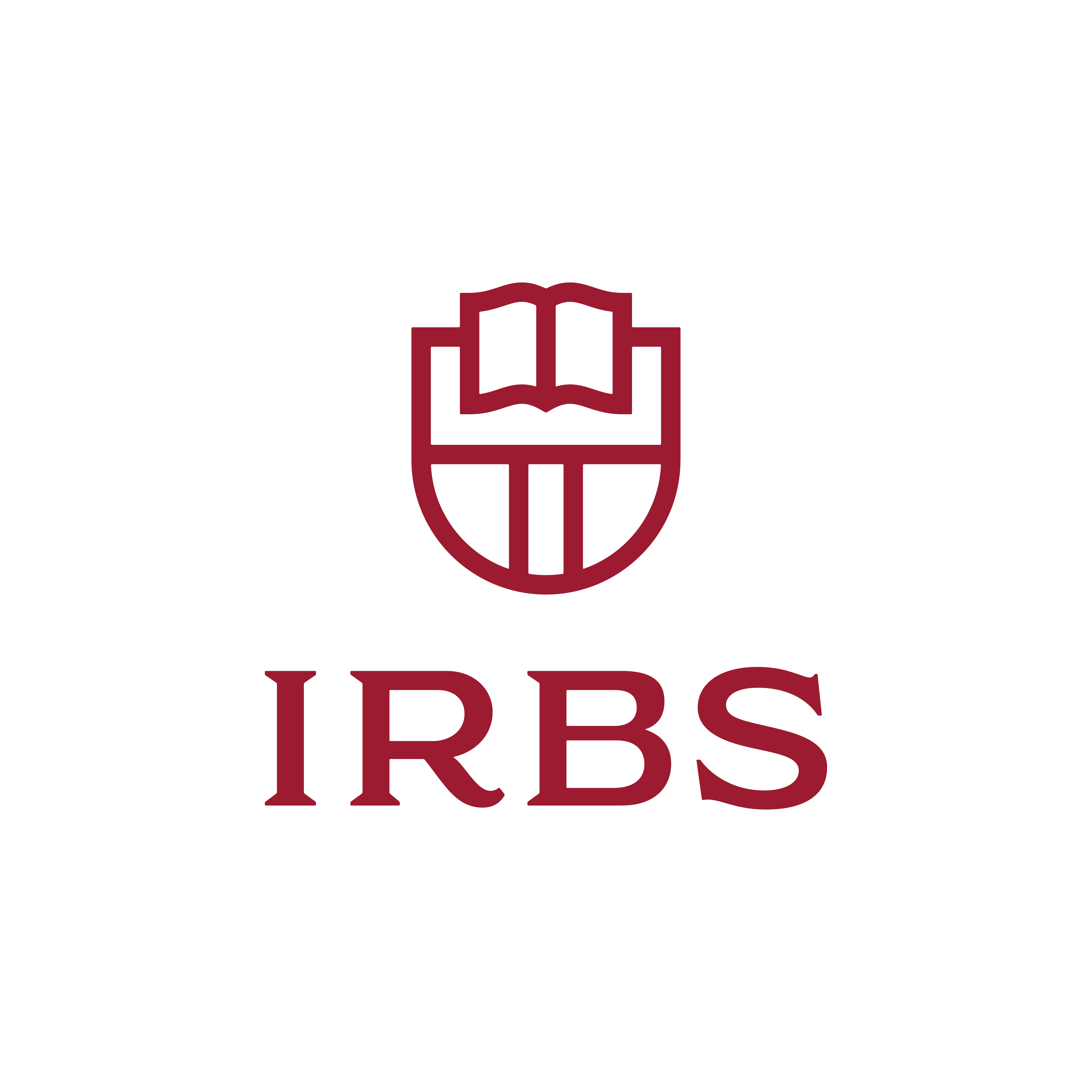 IRBS (Vertical Lock-Up) logo design by logo designer Decree Design Co for your inspiration and for the worlds largest logo competition