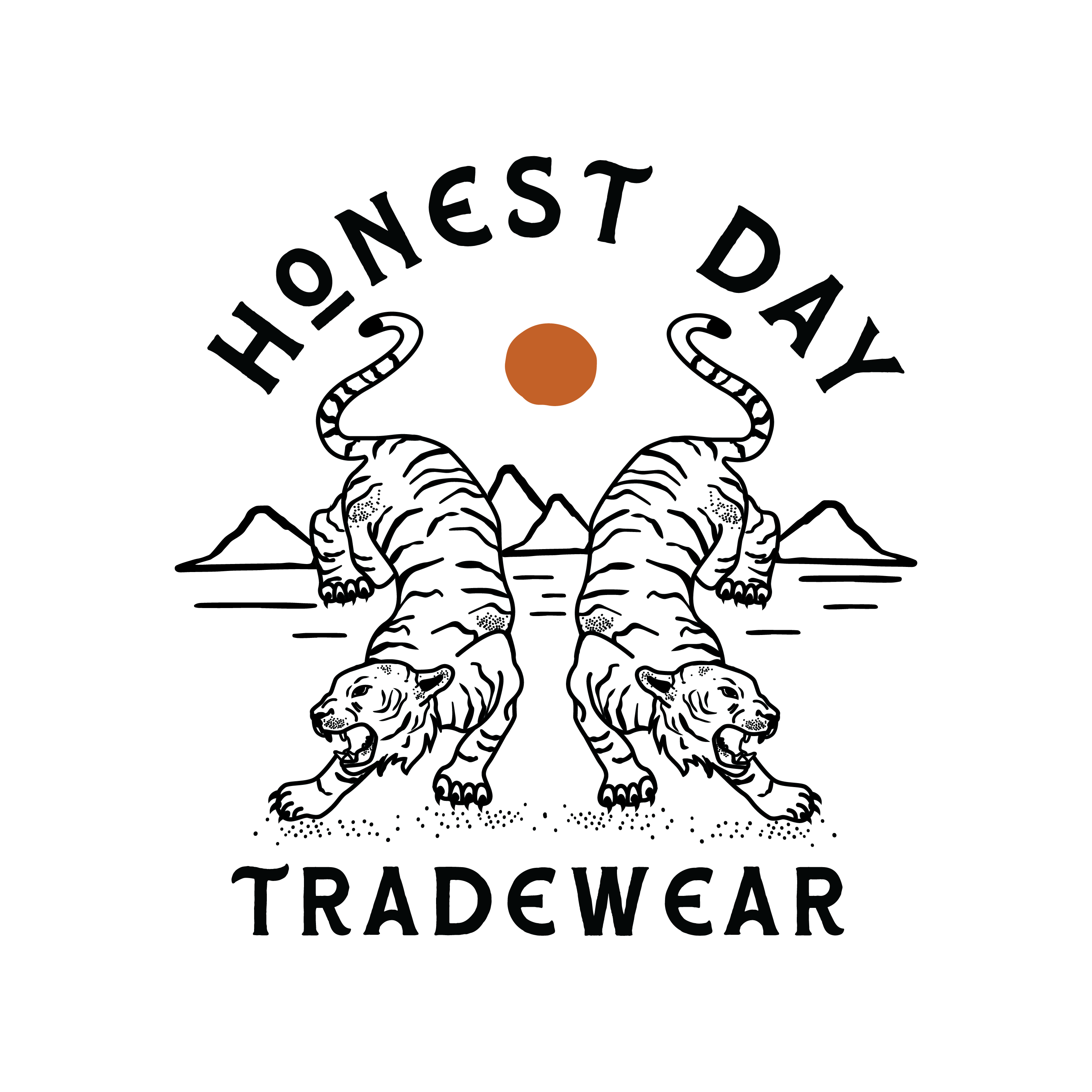 Honest Day Tradewear 2 logo design by logo designer Daphna Sebbane for your inspiration and for the worlds largest logo competition