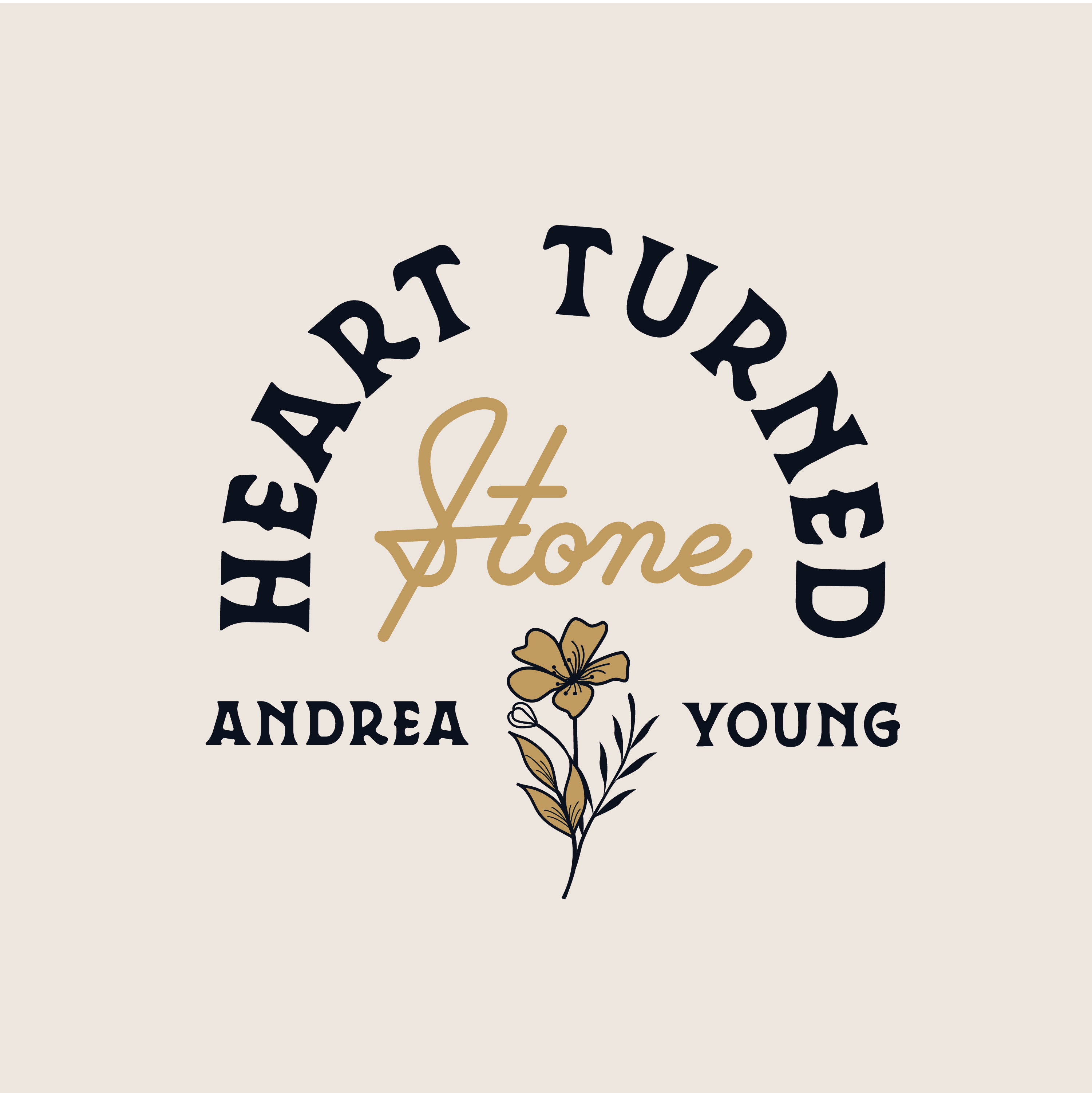 Heart Turned Stone logo design by logo designer Daphna Sebbane for your inspiration and for the worlds largest logo competition