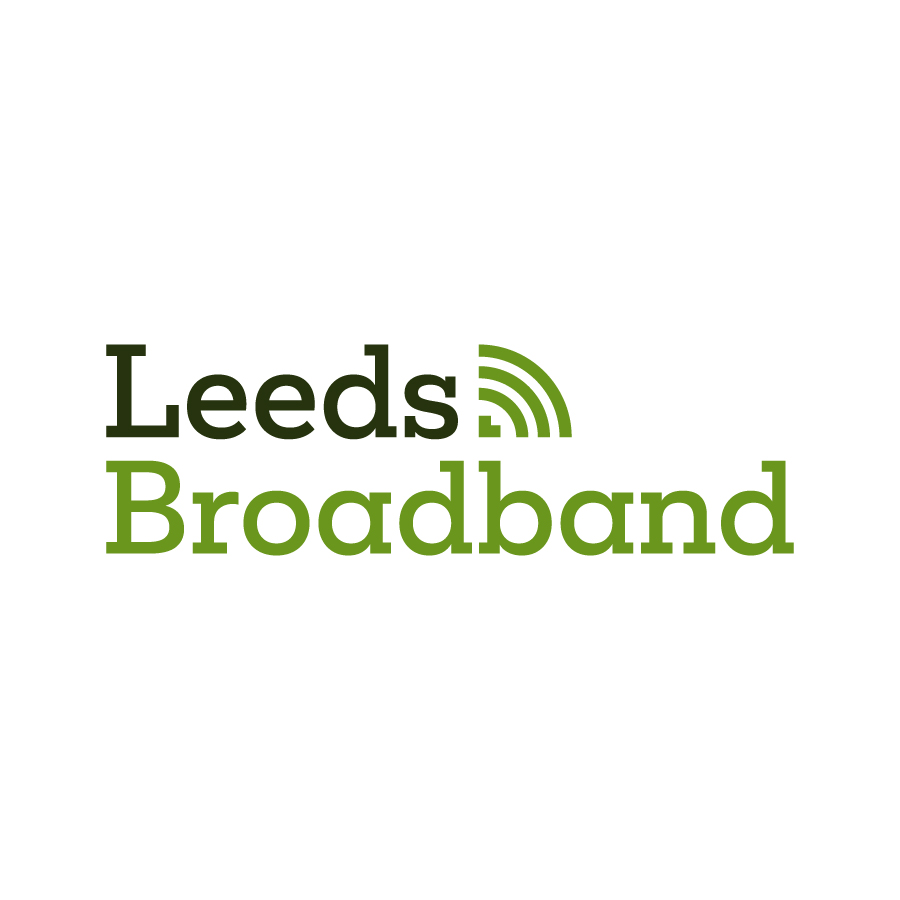 Leeds Broadband Logo logo design by logo designer Dylan Menke Design for your inspiration and for the worlds largest logo competition