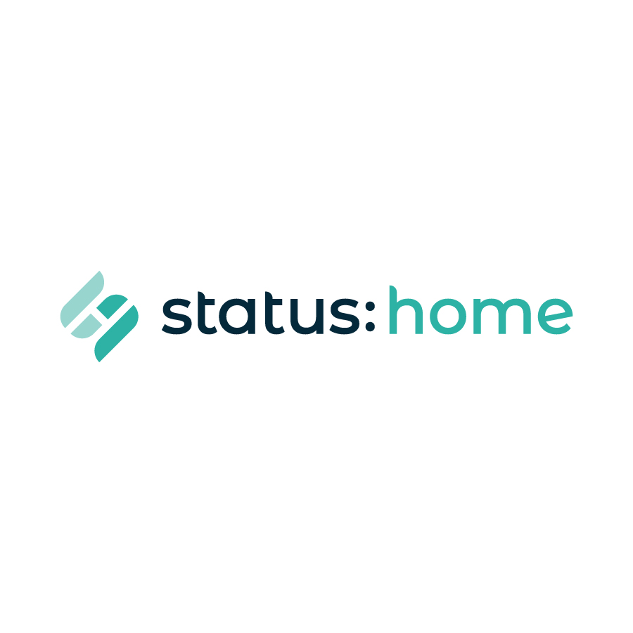 Status Home Logo logo design by logo designer Dylan Menke Design for your inspiration and for the worlds largest logo competition
