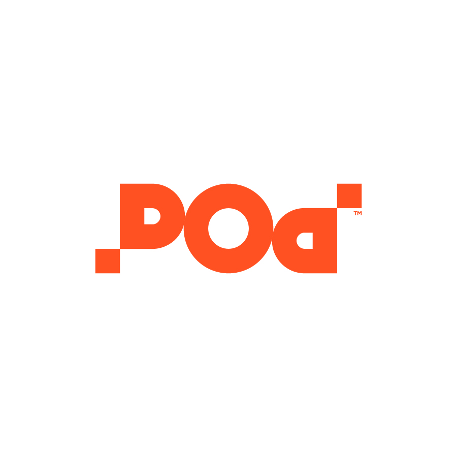 POD logo design by logo designer Alama Creative for your inspiration and for the worlds largest logo competition