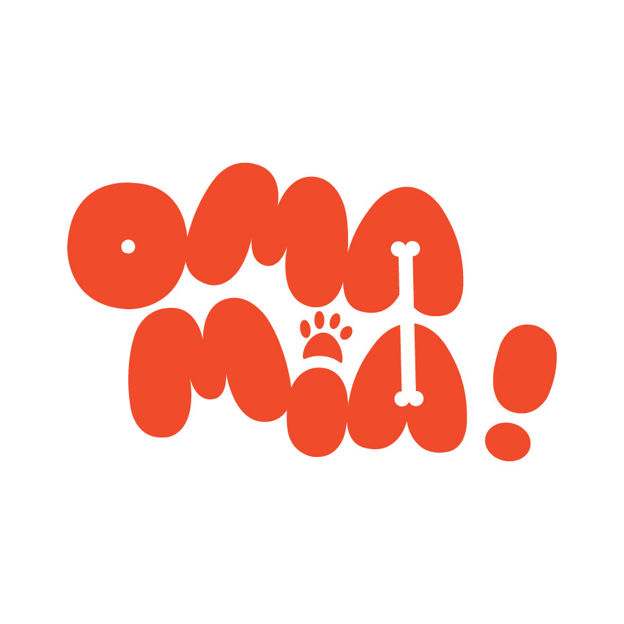 OmaMia â Dog Treats logo design by logo designer PGCreates.com for your inspiration and for the worlds largest logo competition