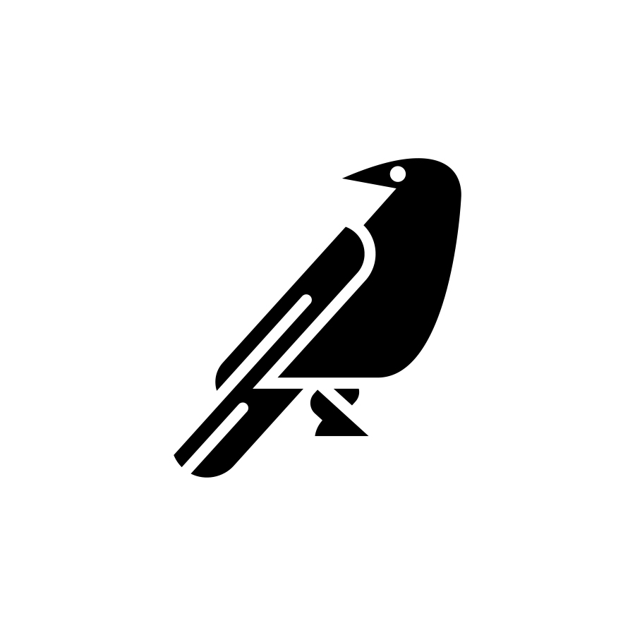 crow logo design by logo designer BLTR DESIGN for your inspiration and for the worlds largest logo competition