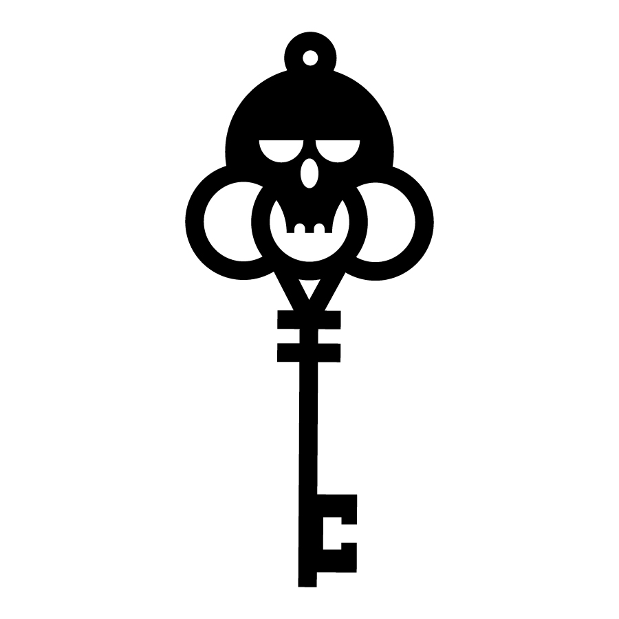 Skeleton Key logo design by logo designer Wild Viking Studio for your inspiration and for the worlds largest logo competition