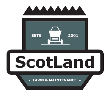 ScotLand Lawn and Maintenance Logo logo design by logo designer Carson Krause Design for your inspiration and for the worlds largest logo competition