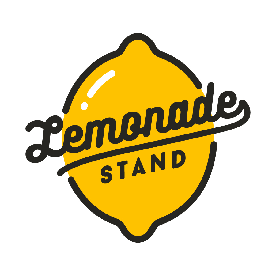 Lemonade Stand logo design by logo designer Emanuele Abrate - Logo & Identity designer for your inspiration and for the worlds largest logo competition