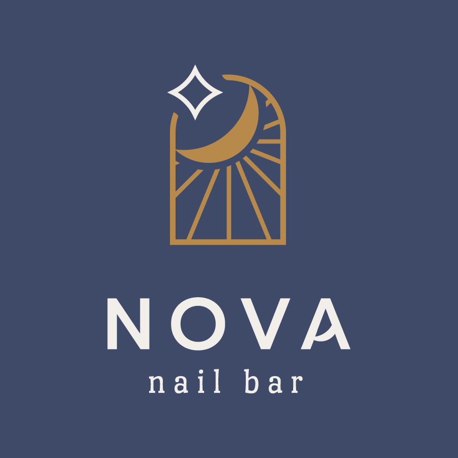 Nova Nail Bar Concept logo design by logo designer Hot Slice Design Studio for your inspiration and for the worlds largest logo competition