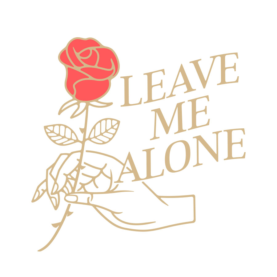 Leave Me Alone logo design by logo designer Eric W Lee Design for your inspiration and for the worlds largest logo competition