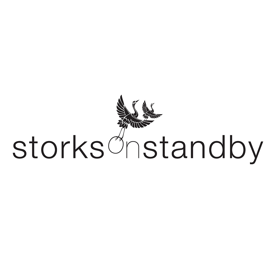 storks on stand by logo design by logo designer Cooperbility for your inspiration and for the worlds largest logo competition