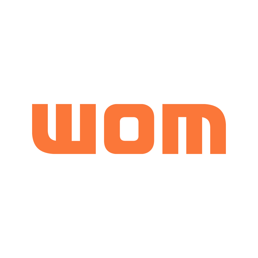 WOM Logo logo design by logo designer Rick van Houten (ZORM) for your inspiration and for the worlds largest logo competition
