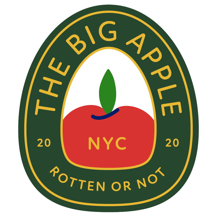 The Big Apple  logo design by logo designer Damian Orellana for your inspiration and for the worlds largest logo competition