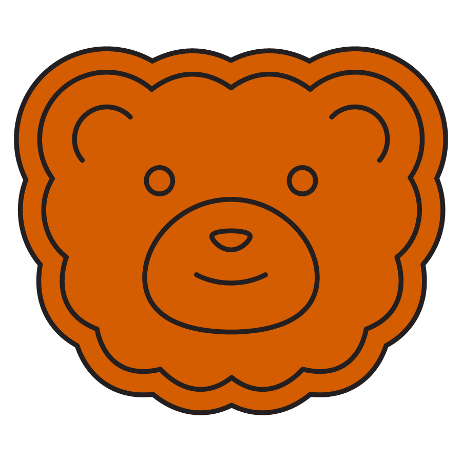 Cookie Bear logo design by logo designer Damian Orellana for your inspiration and for the worlds largest logo competition