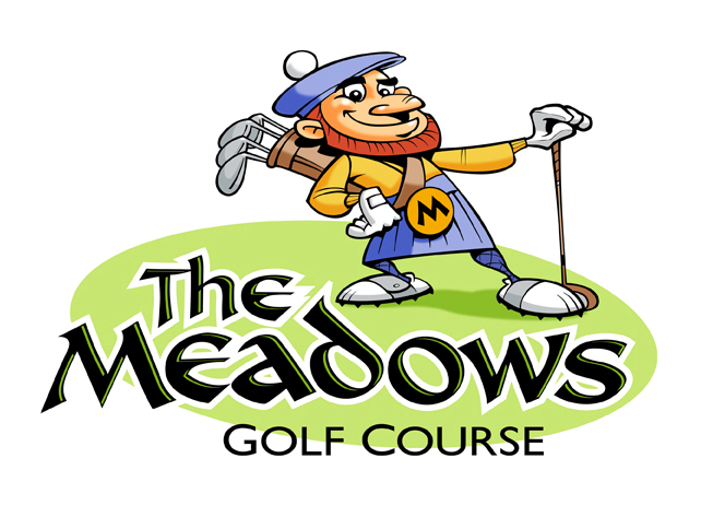 MEADOWS-GOLF logo design by logo designer Cosmic Rays Design for your inspiration and for the worlds largest logo competition