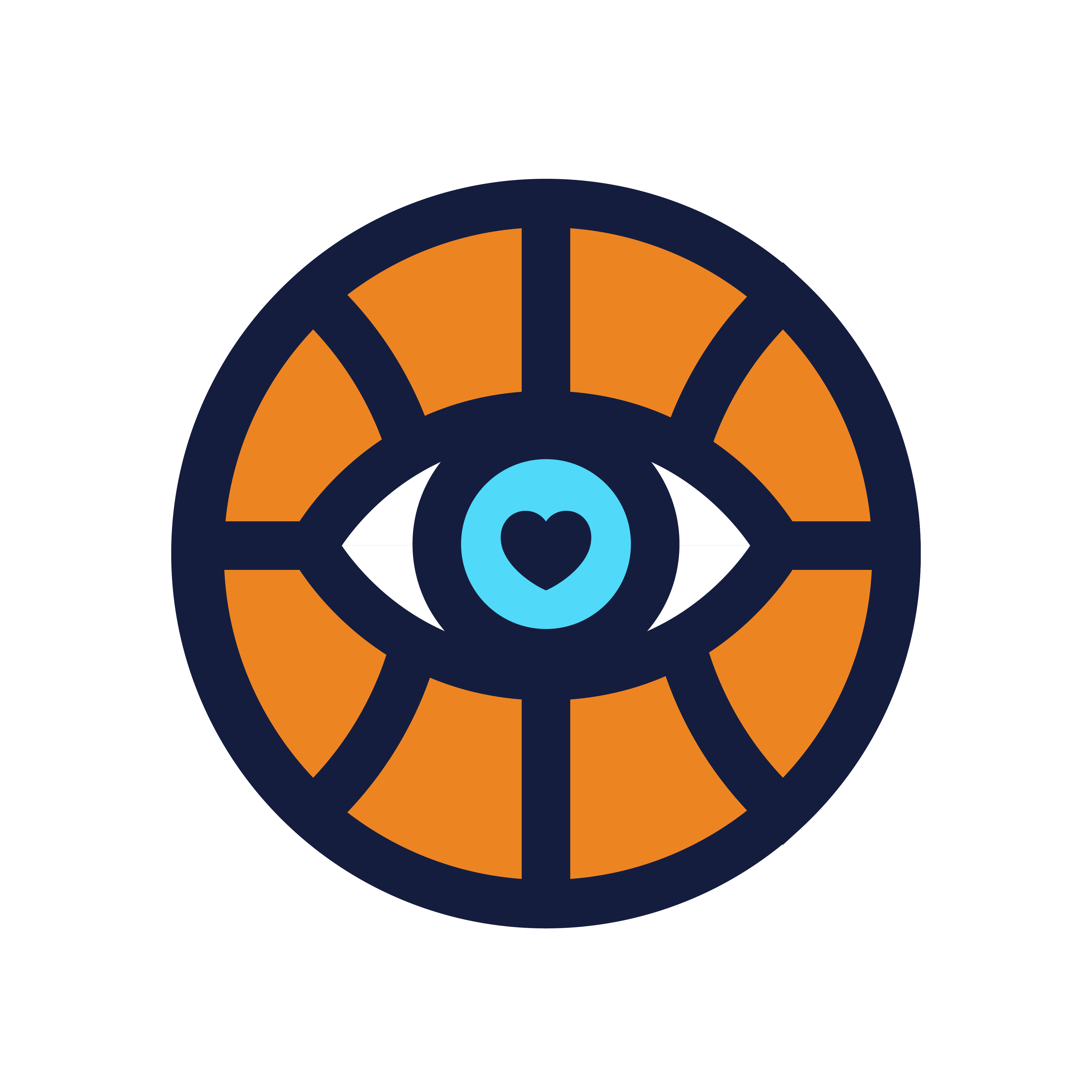 Eye Love Basketball logo design by logo designer Pod Design Shop for your inspiration and for the worlds largest logo competition