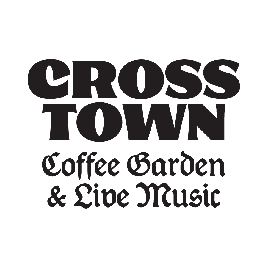 Crosstown Coffee Garden logo design by logo designer Kevin Fluegel for your inspiration and for the worlds largest logo competition