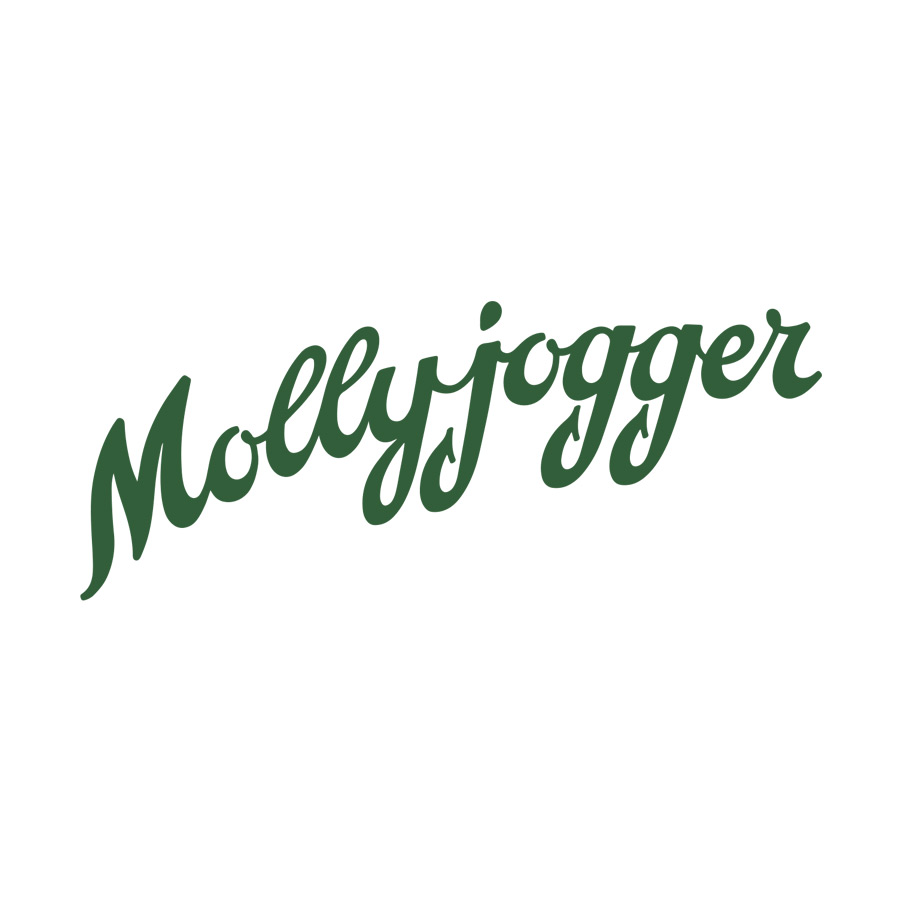 Mollyjogger Script logo design by logo designer Joshua Minnich for your inspiration and for the worlds largest logo competition