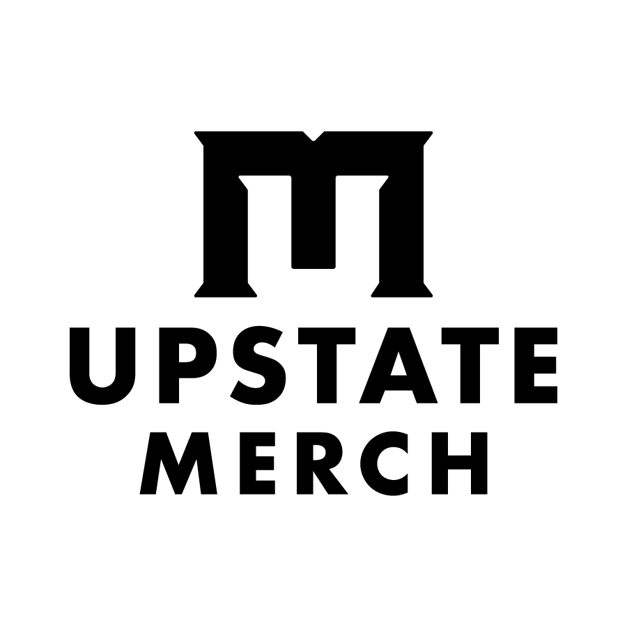 Upstate Merch Lockup logo design by logo designer Wild Giant Studio for your inspiration and for the worlds largest logo competition