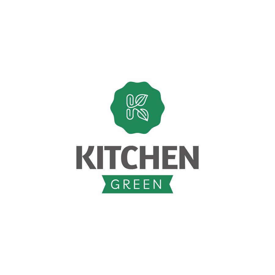 Kitchen green logo design by logo designer digitaldesigndesk for your inspiration and for the worlds largest logo competition