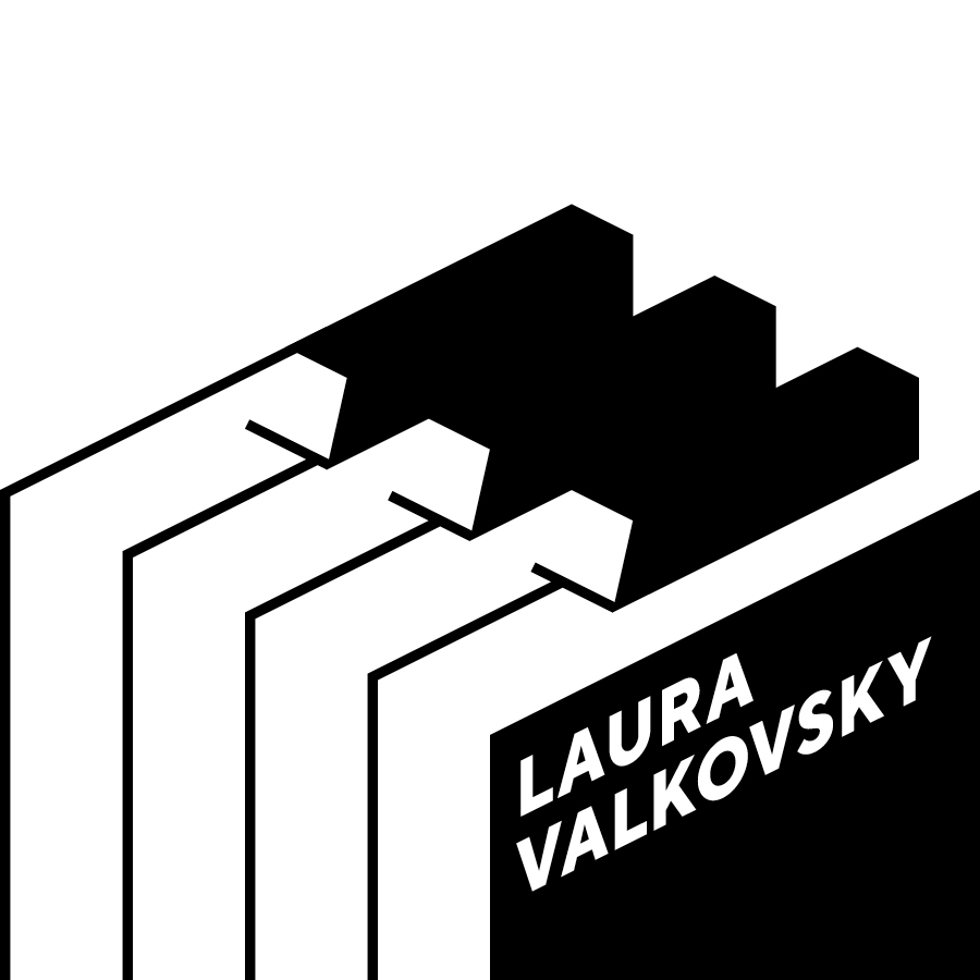 Laura Valkovsky Pianist logo design by logo designer Filip with F - Graphic Design for your inspiration and for the worlds largest logo competition