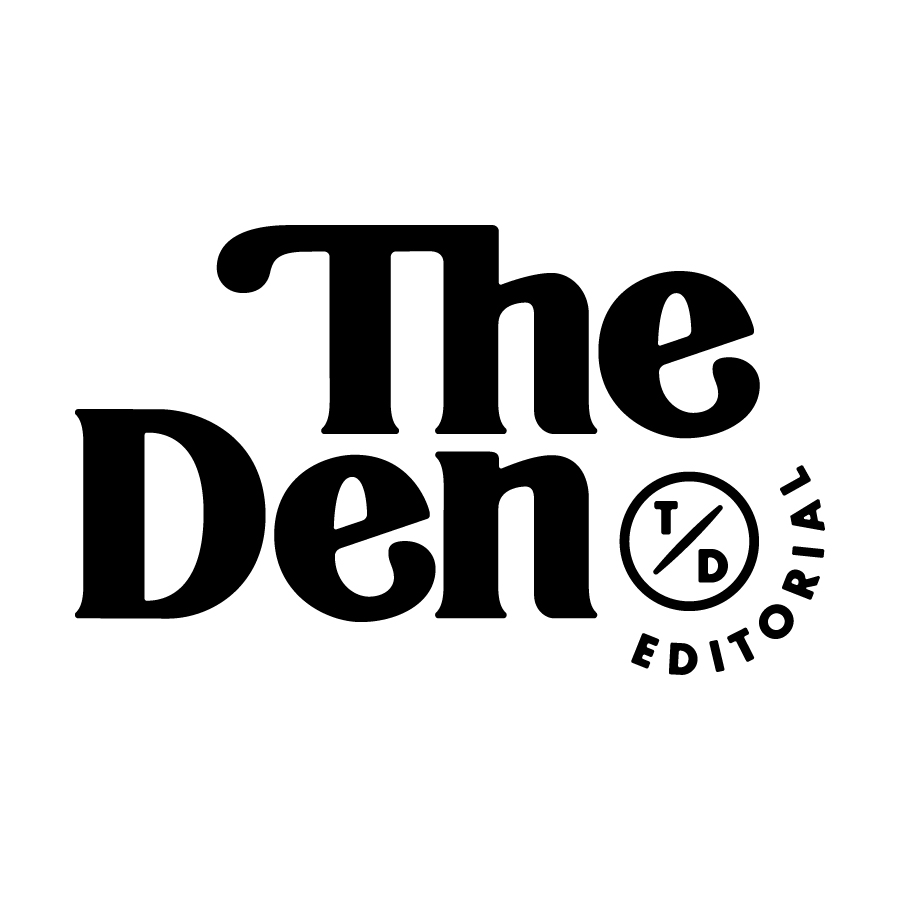 The Den Editorial Wordmark Variation logo design by logo designer Finletter Creative for your inspiration and for the worlds largest logo competition