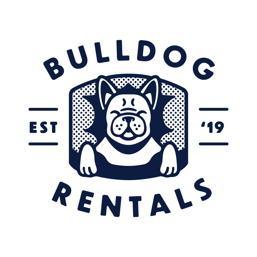 Bulldog Rentals Logo logo design by logo designer Finletter Creative for your inspiration and for the worlds largest logo competition
