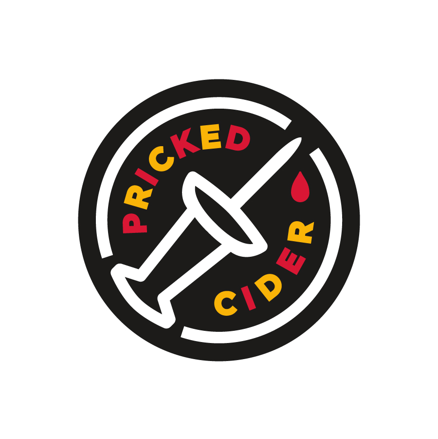 Pricked Sider logo design by logo designer Grant Mortenson for your inspiration and for the worlds largest logo competition