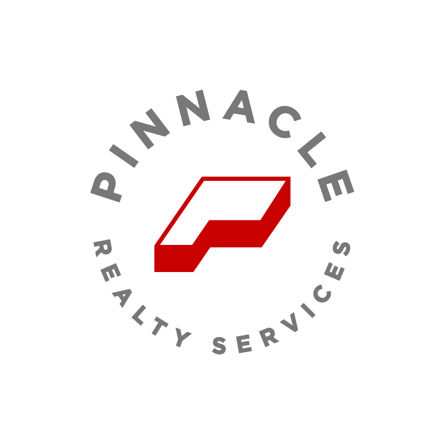 Pinnacle Badge logo design by logo designer Grant Mortenson for your inspiration and for the worlds largest logo competition