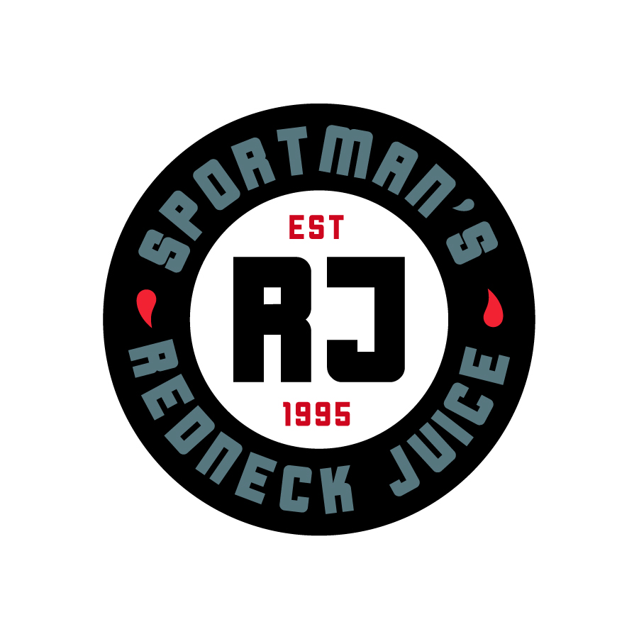 Sportman's Redneck Juice Badge logo design by logo designer Grant Mortenson for your inspiration and for the worlds largest logo competition
