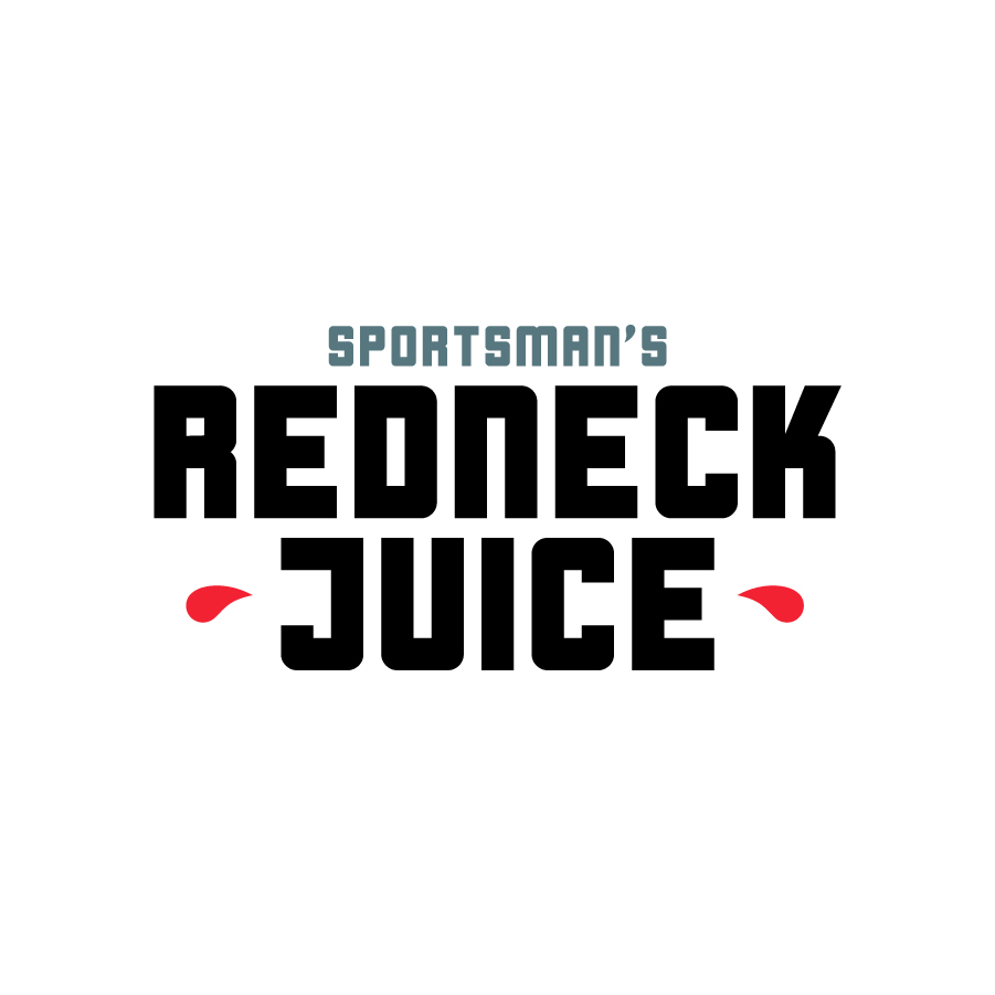 Sportman's Redneck Juice logo design by logo designer Grant Mortenson for your inspiration and for the worlds largest logo competition