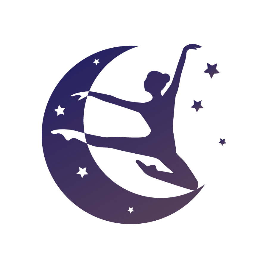 Moon Dance logo design by logo designer Maja Vukic for your inspiration and for the worlds largest logo competition
