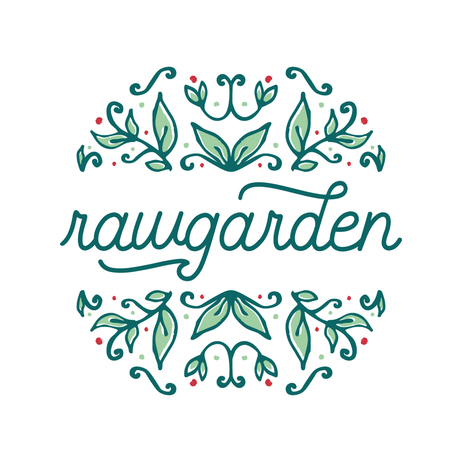 rawgarden logo design by logo designer Maja Vukic for your inspiration and for the worlds largest logo competition