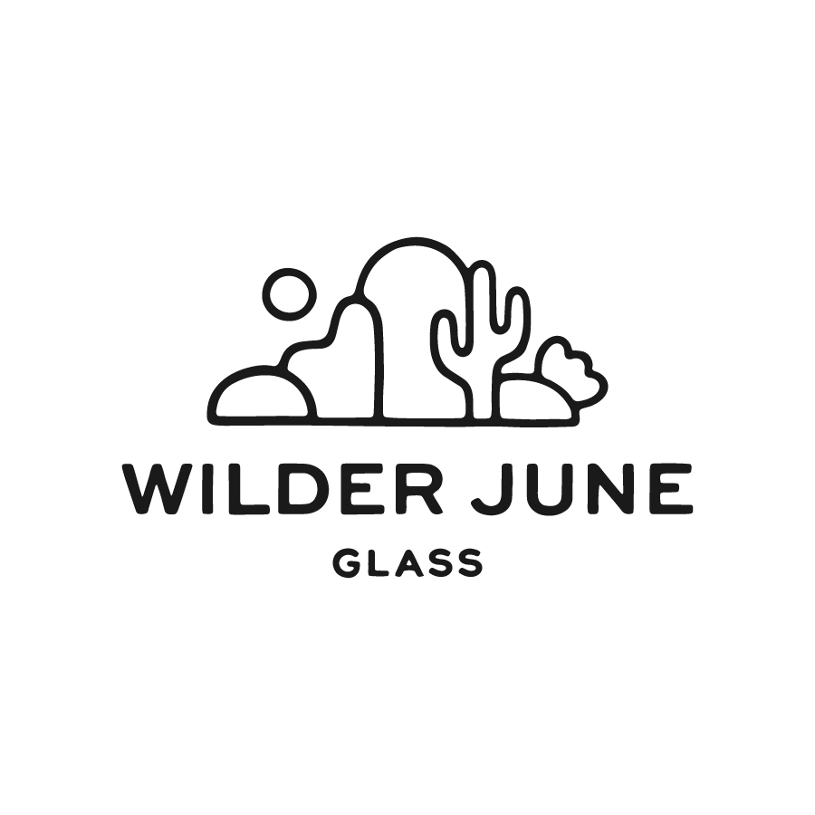 Wilder June Glass logo design by logo designer Hilco for your inspiration and for the worlds largest logo competition