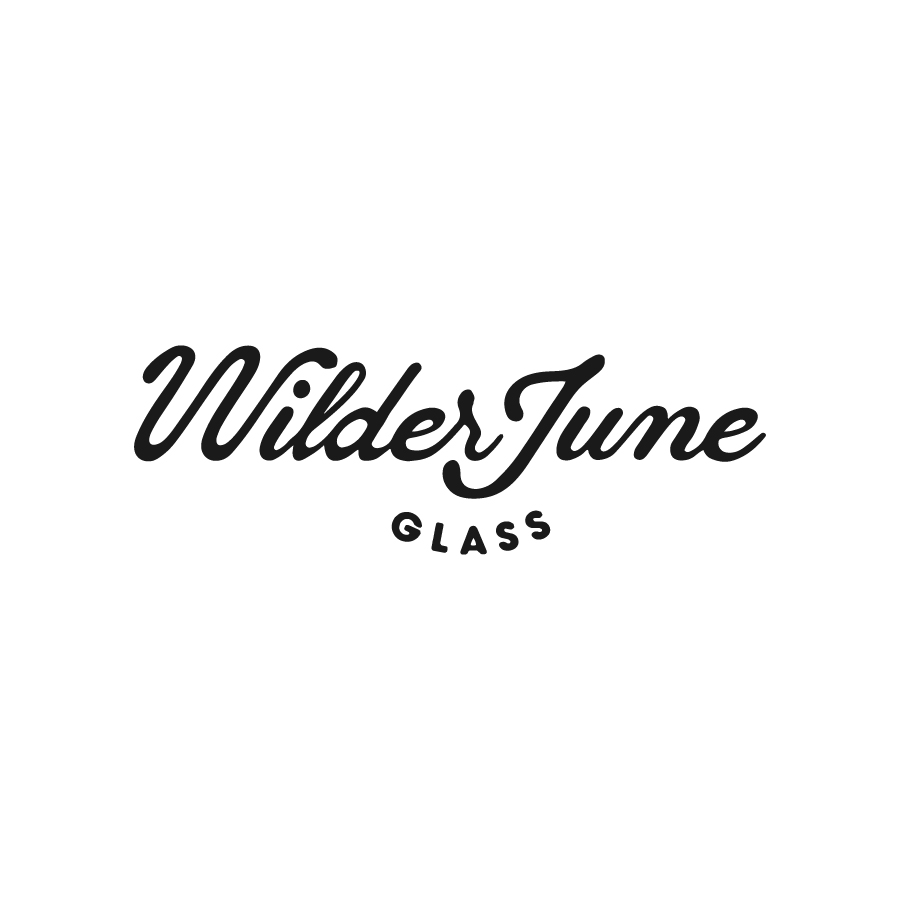 Wilder June Glass logo design by logo designer Hilco for your inspiration and for the worlds largest logo competition