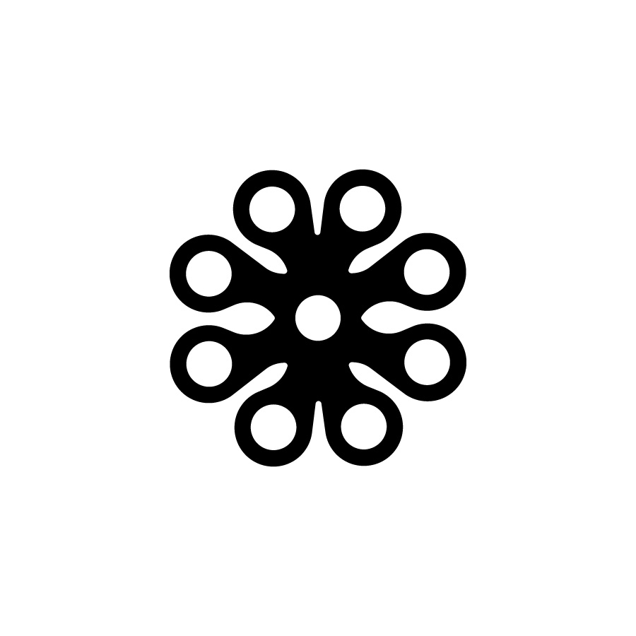 Nine Eyes logo design by logo designer Victor Mills Design for your inspiration and for the worlds largest logo competition