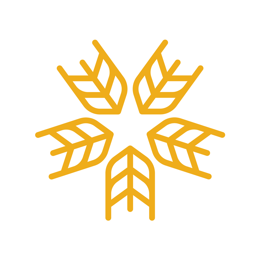 Wheat Star logo design by logo designer Kareem Magdi for your inspiration and for the worlds largest logo competition